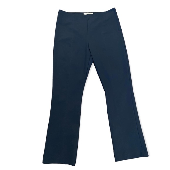 MM Lafleur Pants - MM LaFleur The Foster Slim Stretch Side Zip Navy Blue size 14
